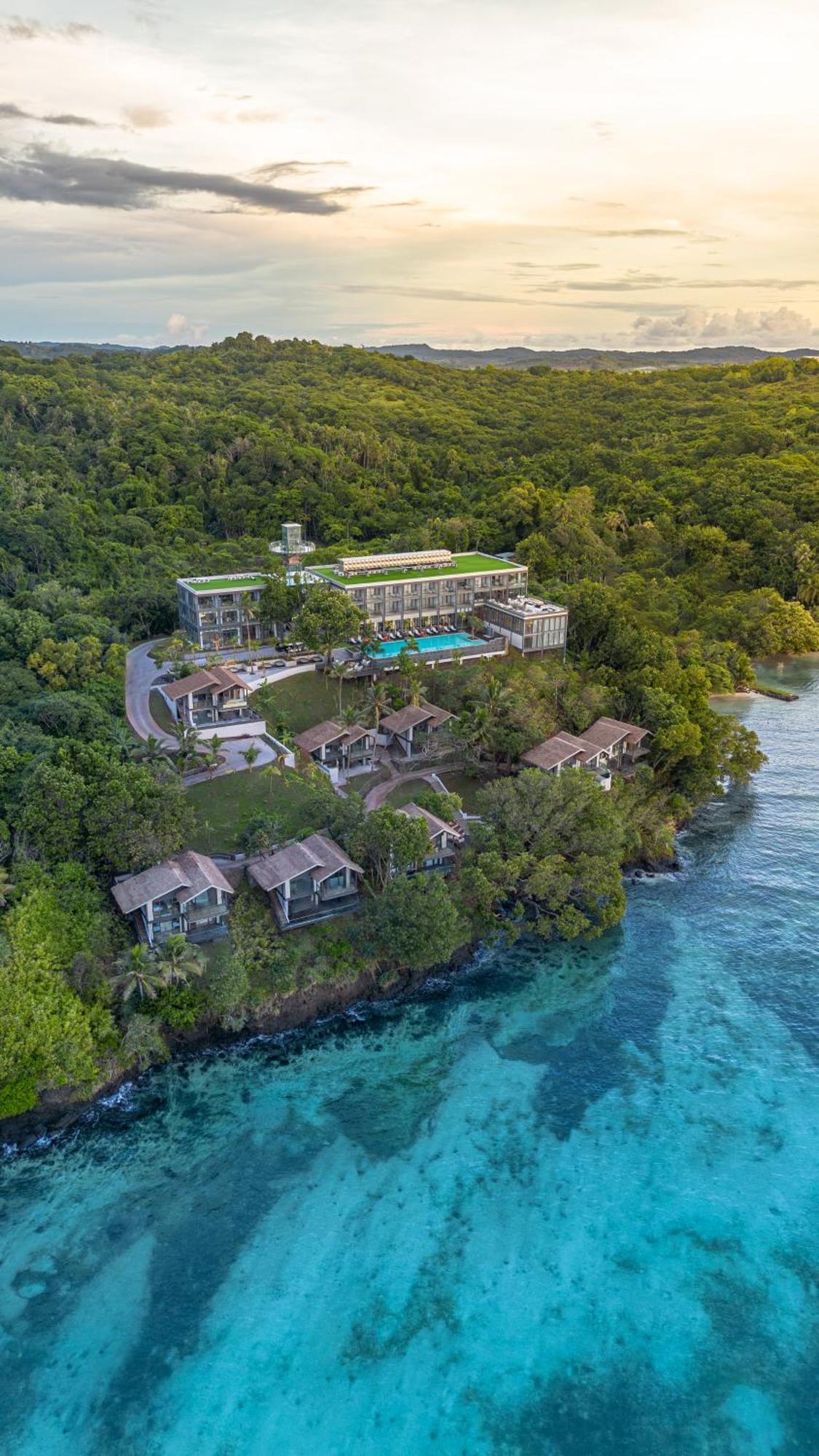 Palau Sunrise Sea View Landison Retreat Hotell Melekeok Exteriör bild