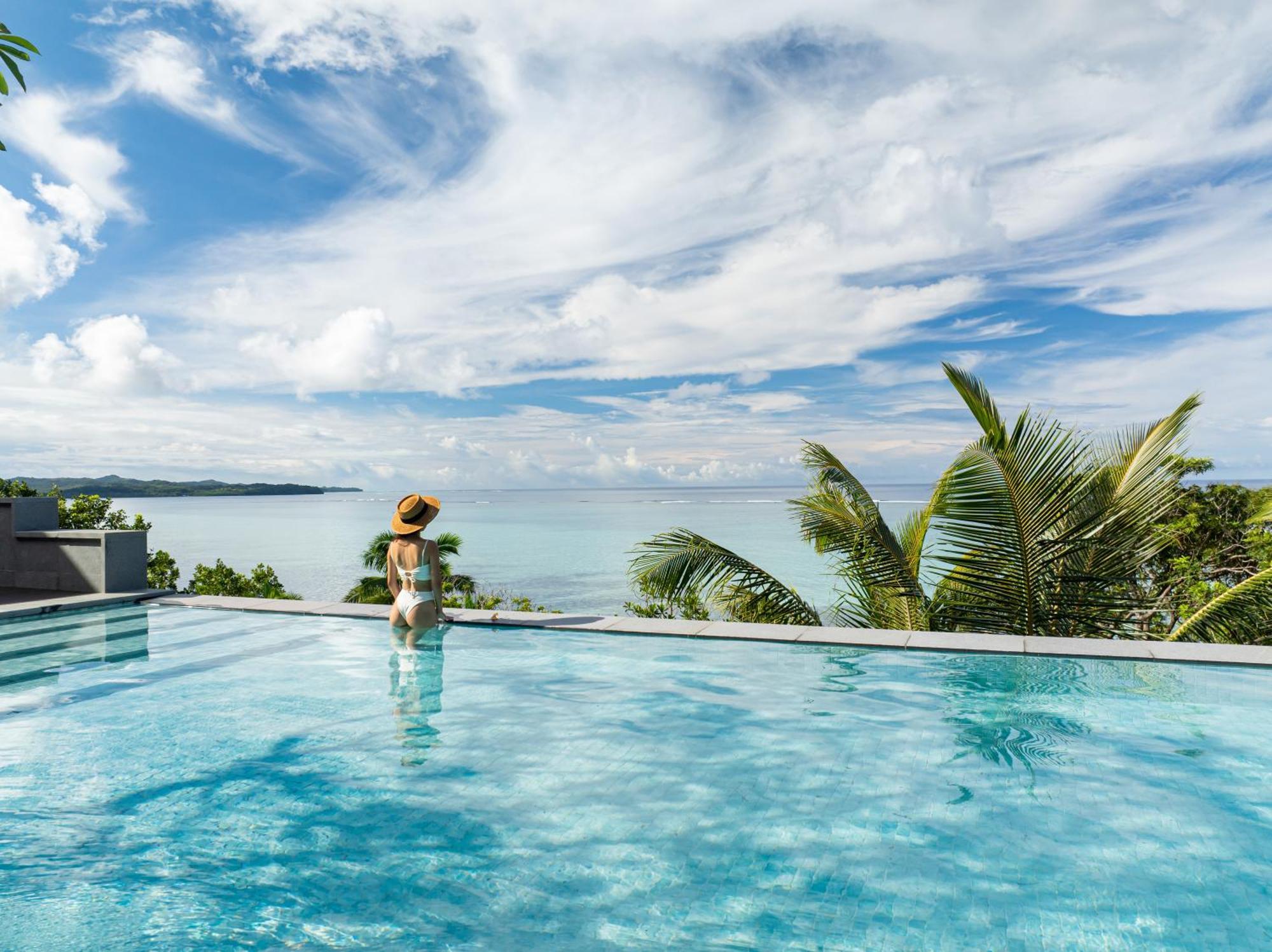 Palau Sunrise Sea View Landison Retreat Hotell Melekeok Exteriör bild