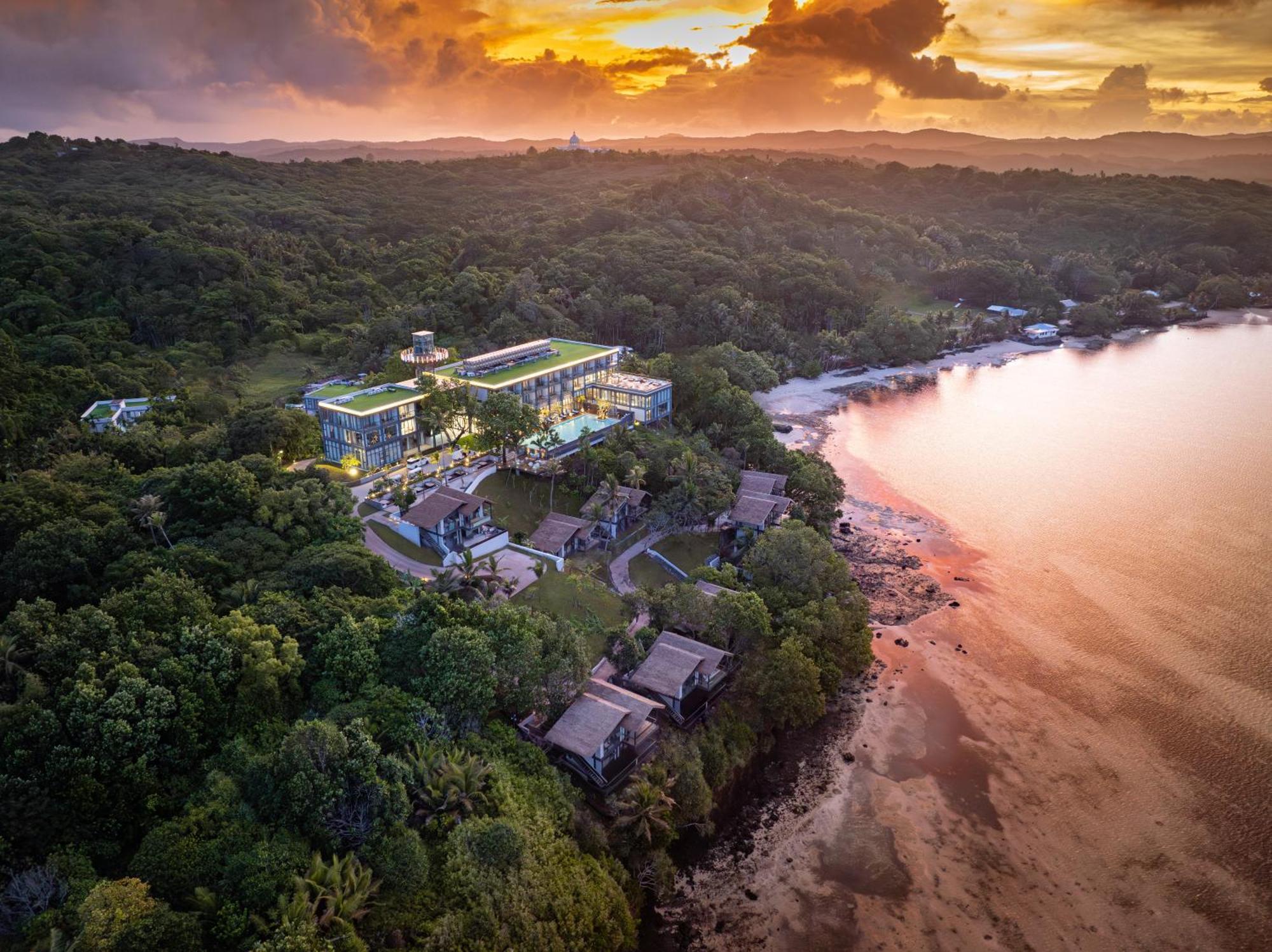 Palau Sunrise Sea View Landison Retreat Hotell Melekeok Exteriör bild