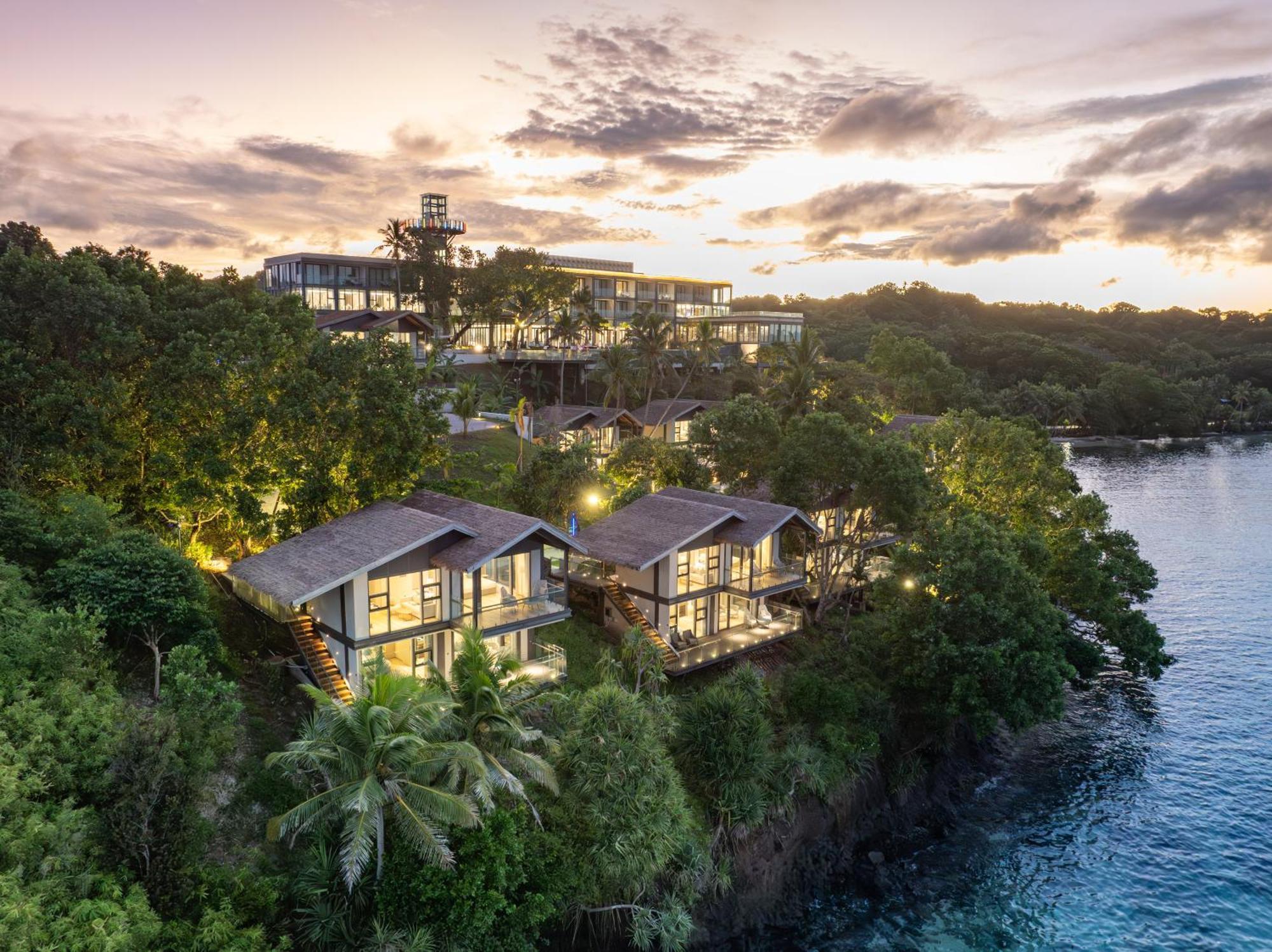 Palau Sunrise Sea View Landison Retreat Hotell Melekeok Exteriör bild